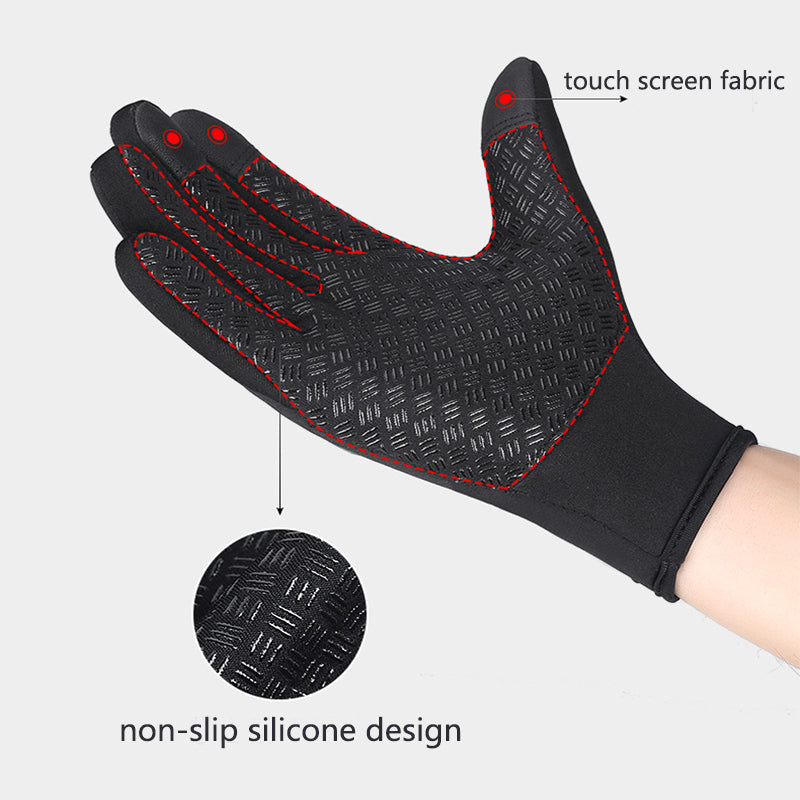 All Weather WaterProof Anti-Slip Touch-Enabled Gloves
